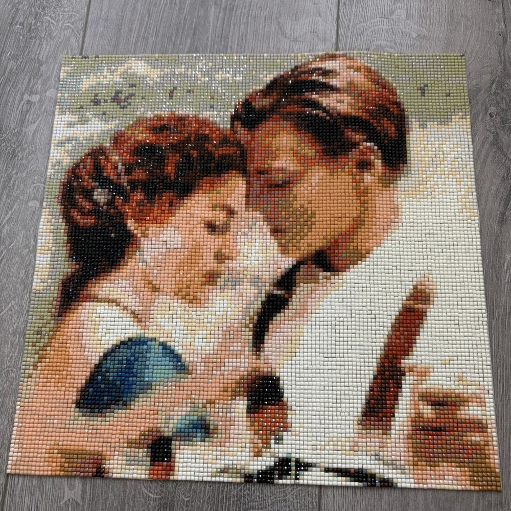 Titanic Jack and Rose Finished Diamond Art Painting 11.5x11.5 Movie Decor Mosaic